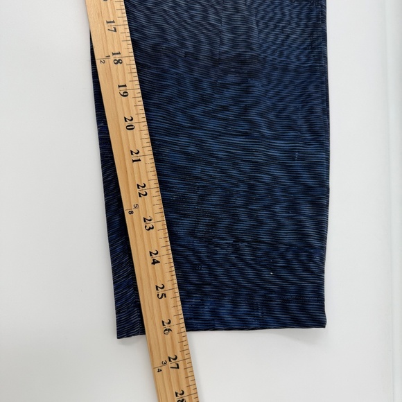 Lululemon Pants Women 10 Blue 7/8Length Pull On Elastic Drawstring Waist Stretch - Picture 10 of 12